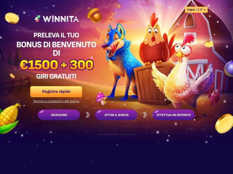 Scopri il Fascino e le Opportunità di Winita Casinò